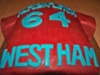 Large West Ham Cake