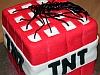 Minecraft TNT Cake